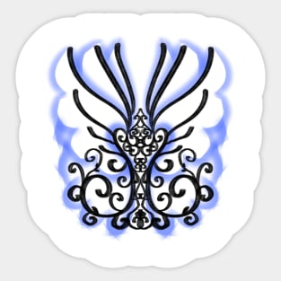 Angel in Blue Sticker